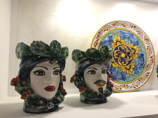 testa di moro ceramica di caltagirone